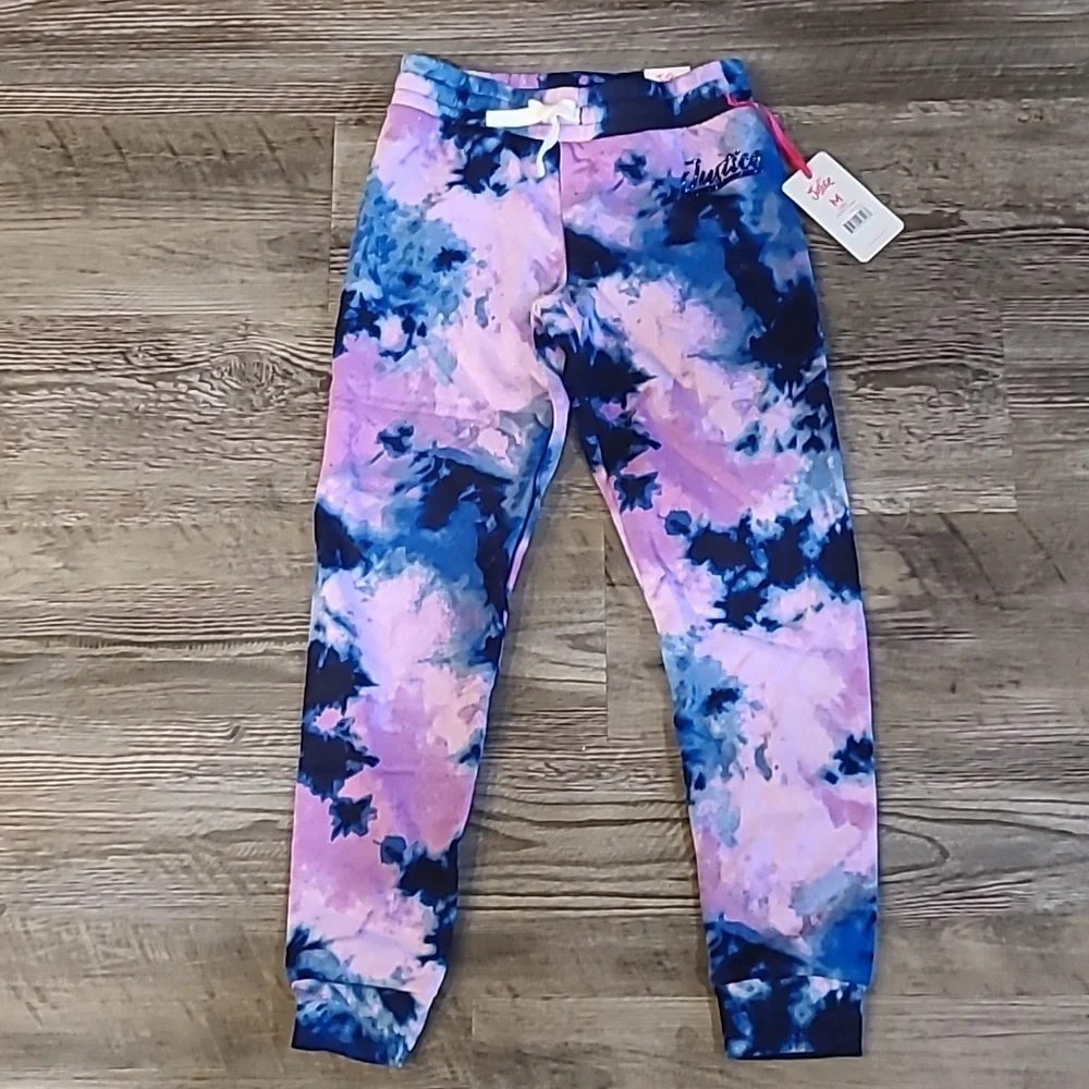 Justice Everyday Favorite Tie-Dye Sweatpant Jogger Size Medium/10